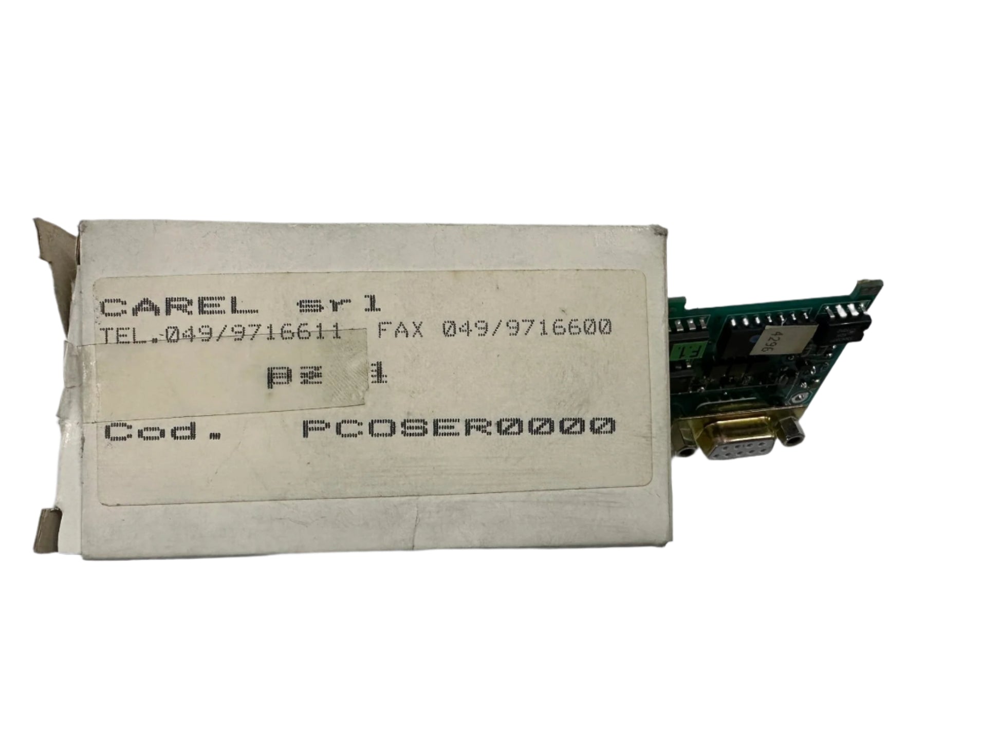 Ligação Serie Carel Pco Ser - PCOSER0000